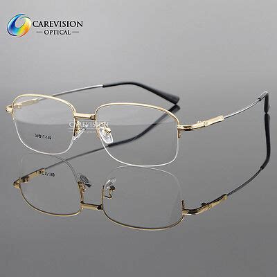 givenchy metal half rim eyeglasses frames